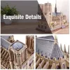 CubicFun: Notre Dame 3D-s puzzle 128 db-os, National Geographic fotóalbummal 