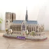 CubicFun: Notre Dame 3D-s puzzle 128 db-os, National Geographic fotóalbummal 