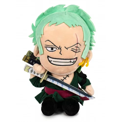 One Piece: Roronoa Zoro plüssfigura 25 cm-es 
