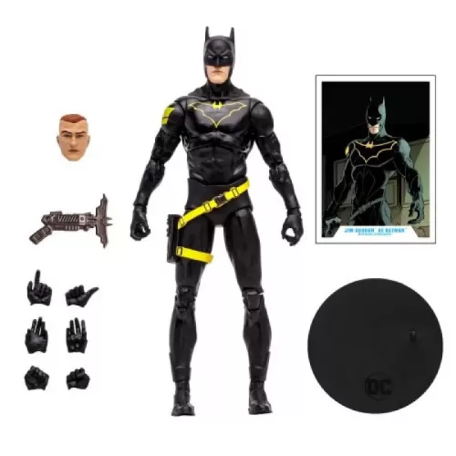 Mcfarlane: DC Multiverse akciófigura 18 cm - Jim Gordon, mint Batman