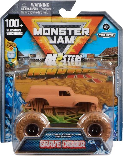 Monster Jam rejtelmes sáros járgányok 1:64-es, többféle