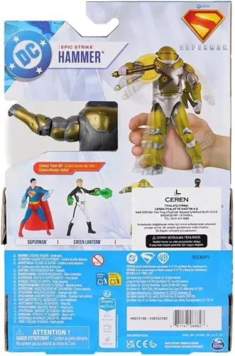 DC Superman játékfigura 15 cm-es - Hammer