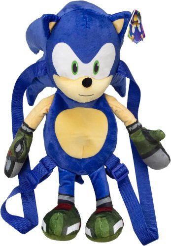 Sonic plüss hátizsák 45 cm-es