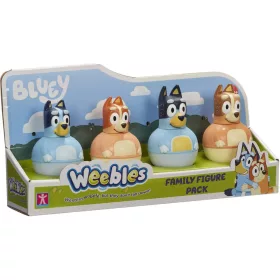 Weebles egyensúlyozó figura szett 4 db-os - Bluey