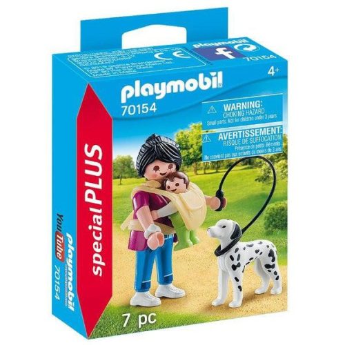 Playmobil 70154: Anyuka kisbabával és kutyával