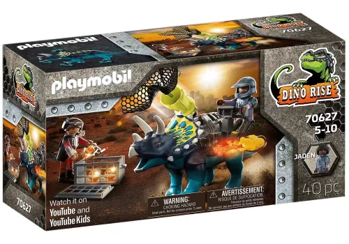 Playmobil 70627: Triceratops - Zendülés a Legenda Köveinél