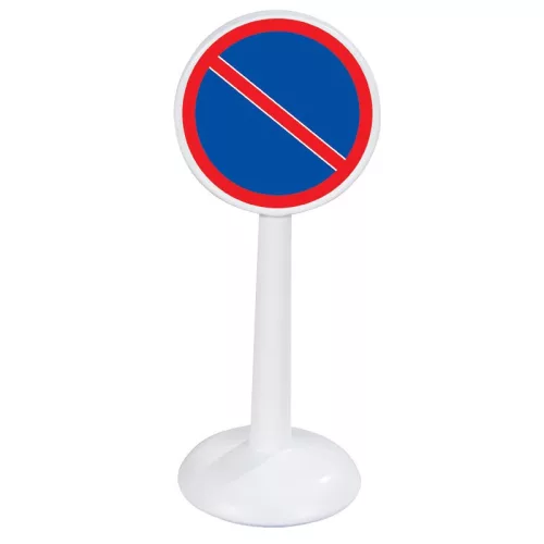 Mini kresz táblák autóval - 16 db-os