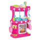 Műanyag játékkonyha 43 részes - rózsaszín