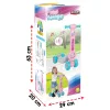 Pilsan mini roller - világos rózsaszín