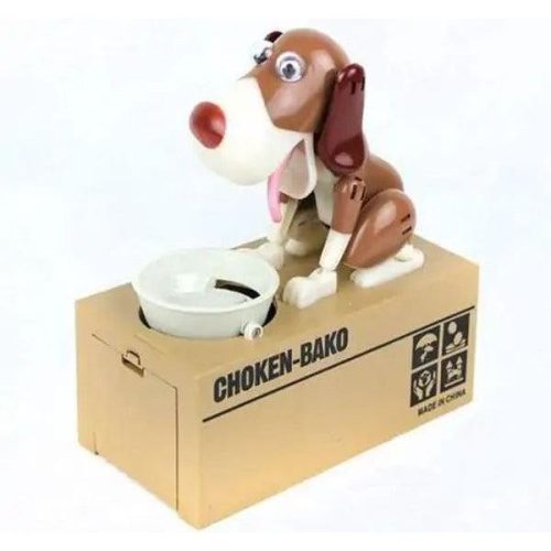 Kutyás persely - barna