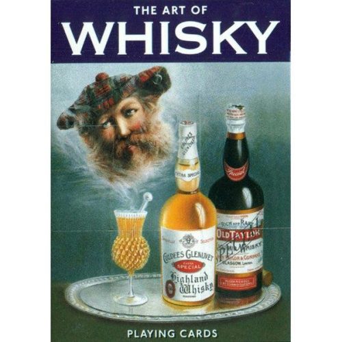 Whisky 1x55 lapos römi kártya