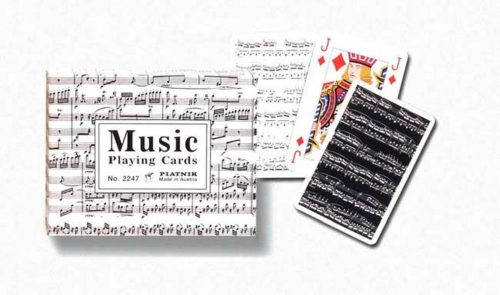 Music Luxus römi kártya 2x55 lap - Piatnik