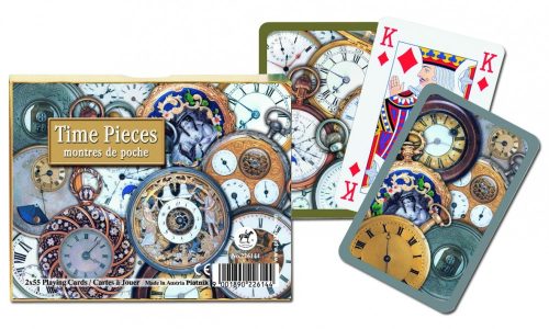 Luxus römi kártyajáték - Óraszerkezetek 2x55 lapos