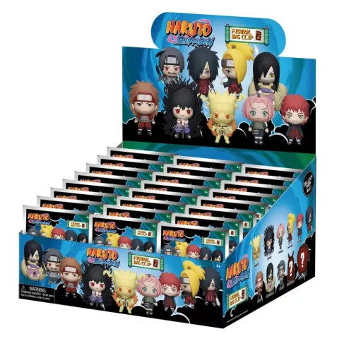 Naruto 6 figura kulcstartós meglepetéscsomag 6 cm-es - többféle