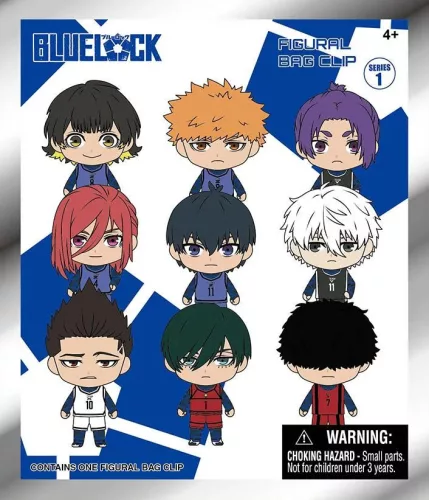 Blue Lock figura kulcstartós meglepetéscsomag - többféle