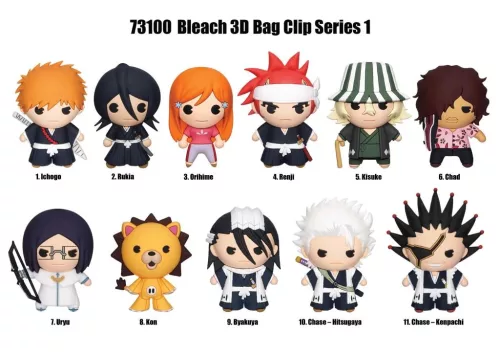 Bleach figura kulcstartós meglepetéscsomag - többféle