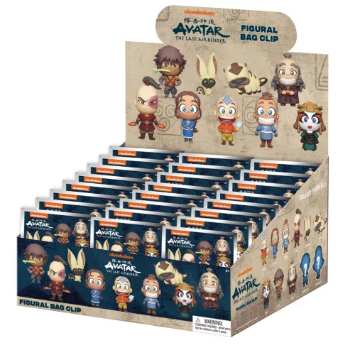 Avatar Aang legendája figura kulcstartós meglepetéscsomag 6 cm-es - többféle