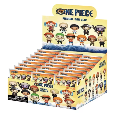 One Piece figura kulcstartós meglepetéscsomag 6 cm-es - többféle