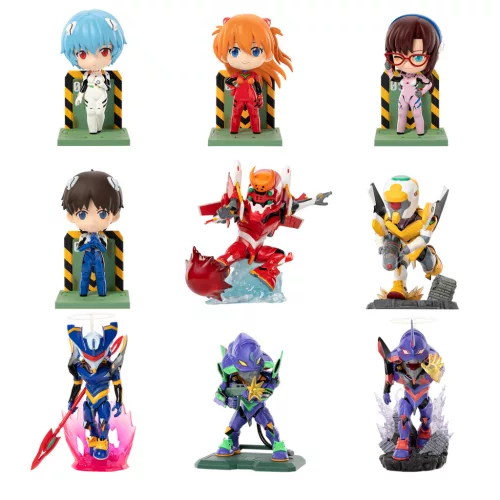 Funism: Evangelion meglepetés játékfigura 10 cm-es - többféle