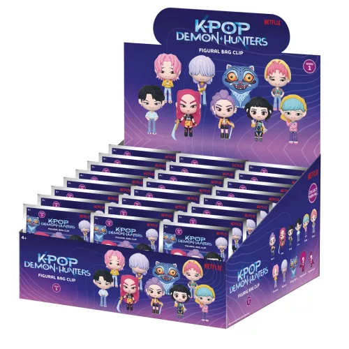K-Pop Demon Hunters figura kulcstartós meglepetéscsomag 6 cm-es - többféle