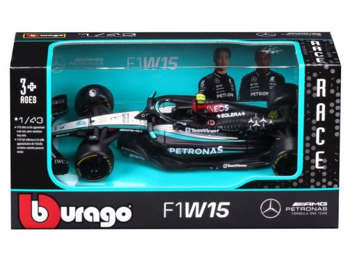 Bburago: F1 versenyautó - Mercedes-AMG Petronas F1 Team 1:43