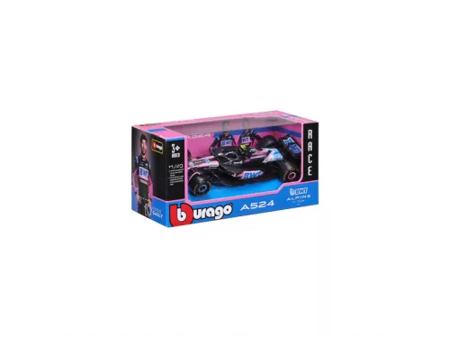 Bburago: F1 versenyautó - BWT Alpine F1 Team A524 (2024) 1:43