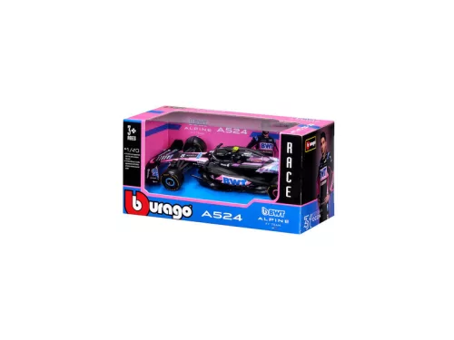 Bburago: F1 versenyautó - BWT Alpine F1 Team A524 (2024) 1:43