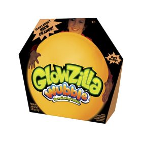 Szuper rugalmas LED-es világító neon narancs labda