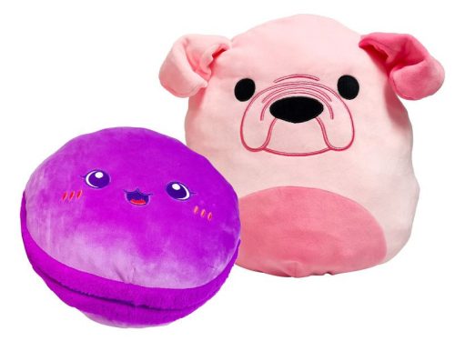 Kifordítható kutyusok - Rózsaszín Kutya - Lila Macaron