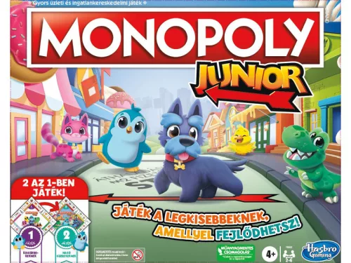 Monopoly Junior 2in1 társasjáték