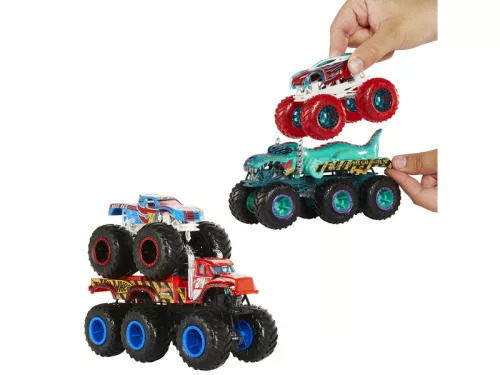 Hot Wheels: Monster Trucks hatkerekű szörnyjárgány - többféle
