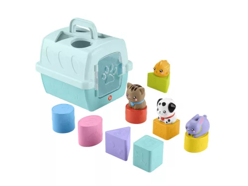 Fisher-Price: Kis kedvencek foglalkoztató - állatkás formaválogató