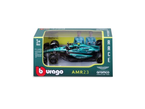 Bburago: F1 versenyautó - Aston Martin AMR23 F. Alonso 1:43