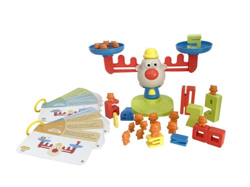 Rénszarvas mérleghinta oktatójáték magyar feladványokkal