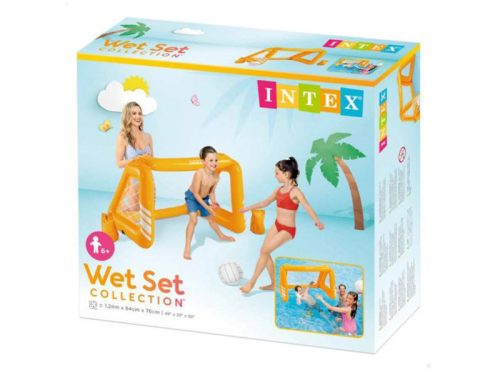 Intex - Felfújható vízilabda szett 1,24 m x 84 cm x 76 cm