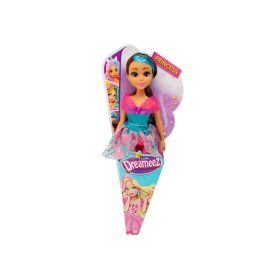 Dreameez hercegnő játékbaba - barna kék tinccsel