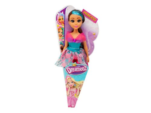 Dreameez hercegnő játékbaba - barna kék tinccsel
