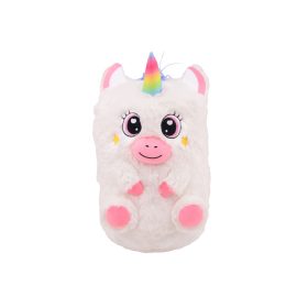   Felfújható plüss játékfigura pumpával 30 cm-es - unikornis