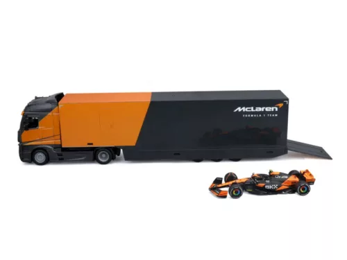Bburago: F1 teherautó - Mclaren - L. Noris 1:43