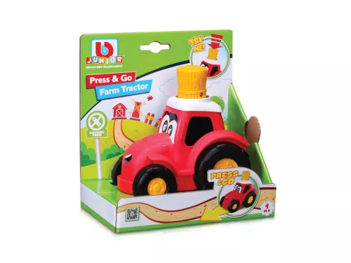 Bburago Jr. Nyomd le és indul – traktor - többféle
