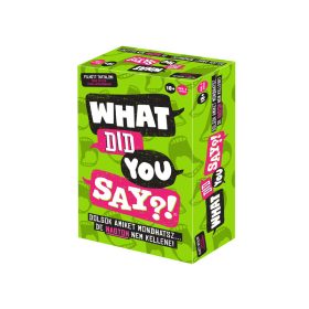 What did you say? társasjáték