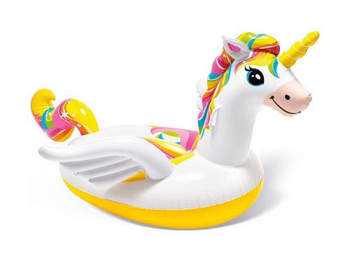 Intex - Unikornis lovaglómatrac 201 x 140 x 97 cm-es