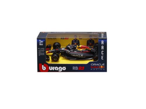 Bburago: F1 versenyautó - Oracle Red Bull RB21 Verstappen 1:43