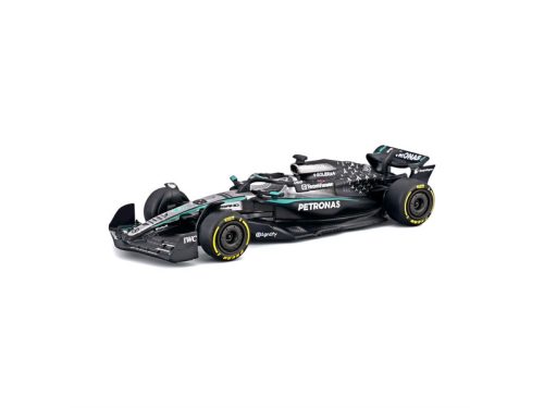 Bburago: F1 versenyautó - Mercedes-AMG Petronas F1 W16 Team Russel 1:64