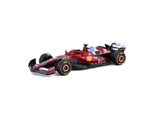 Bburago: F1 versenyautó - Ferrari SF-25 Leclerc 1:64