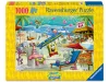 SpongyaBob 1000 db-os puzzle - Ravensburger