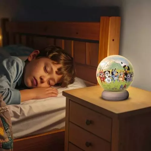 Bluey éjjeli fény 3D-s puzzle 72 db - Ravensburger