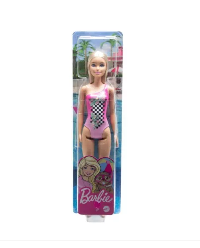 Beach Barbie - Rózsaszín Fürdőruha