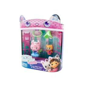   Gabi Babaháza: The Movie játékfigurák 2 db-os játékszett - Queen Kitty Fairy & Kitty Gnome