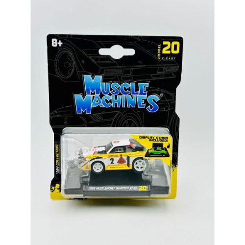Maisto 1:64-es izomautók - 1986 Audi Sport Quatro S1 E2